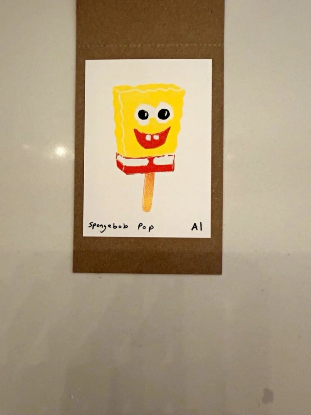 Ana Inciardi Spongebob Pop Mini Art Print